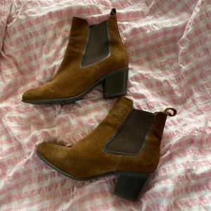 Thursday’s Suade Ankle Booties